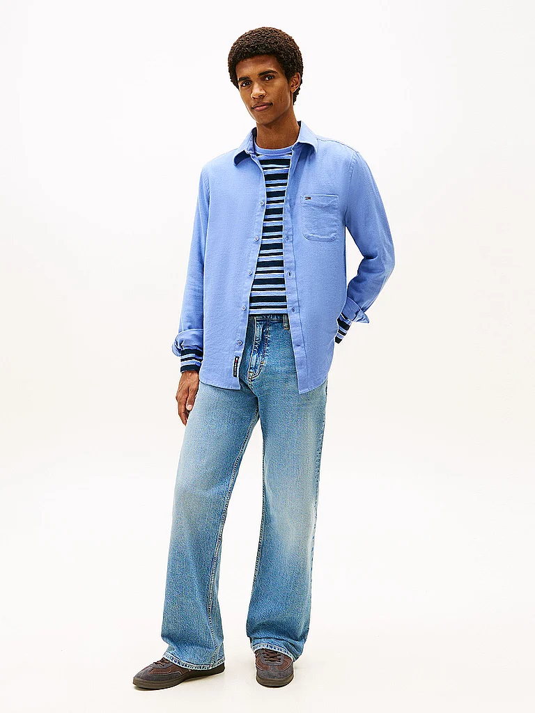 Tommy Jeans Shirt Light Blue L Men 6